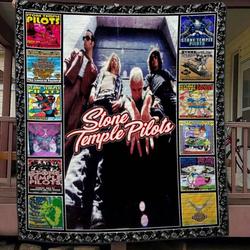 Stone Temple Pilots Quilt Blanket Hvt310521  Quilt and Home Decor