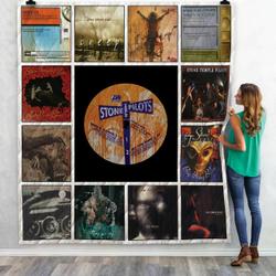 Stone Temple Pilots Singles Quilt Blanket 02 and Home Decor