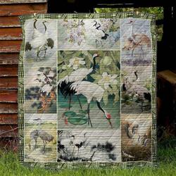 Stork Ph130534 Quilt Blanket and Home Decor