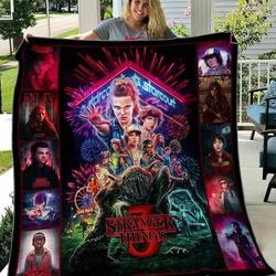 Stranger Things Blanket Th1507 Quilt and Home Decor