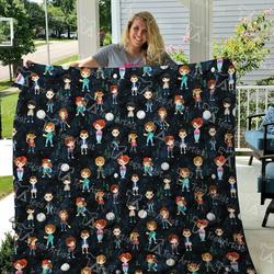 Stranger Things Quilt Blanket 01533 and Home Decor