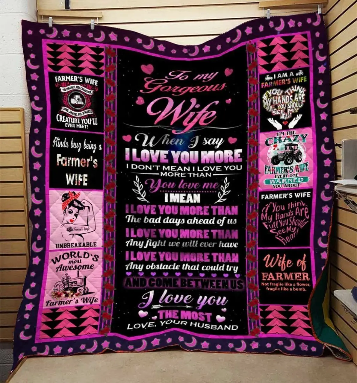 Strong Girl Quilt Fis and Home Decor