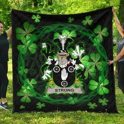 Strong Ireland Irish Celtic Shamrock Knot Circle JFJ13161 3D Customized Quilt 2707 and Home Decor