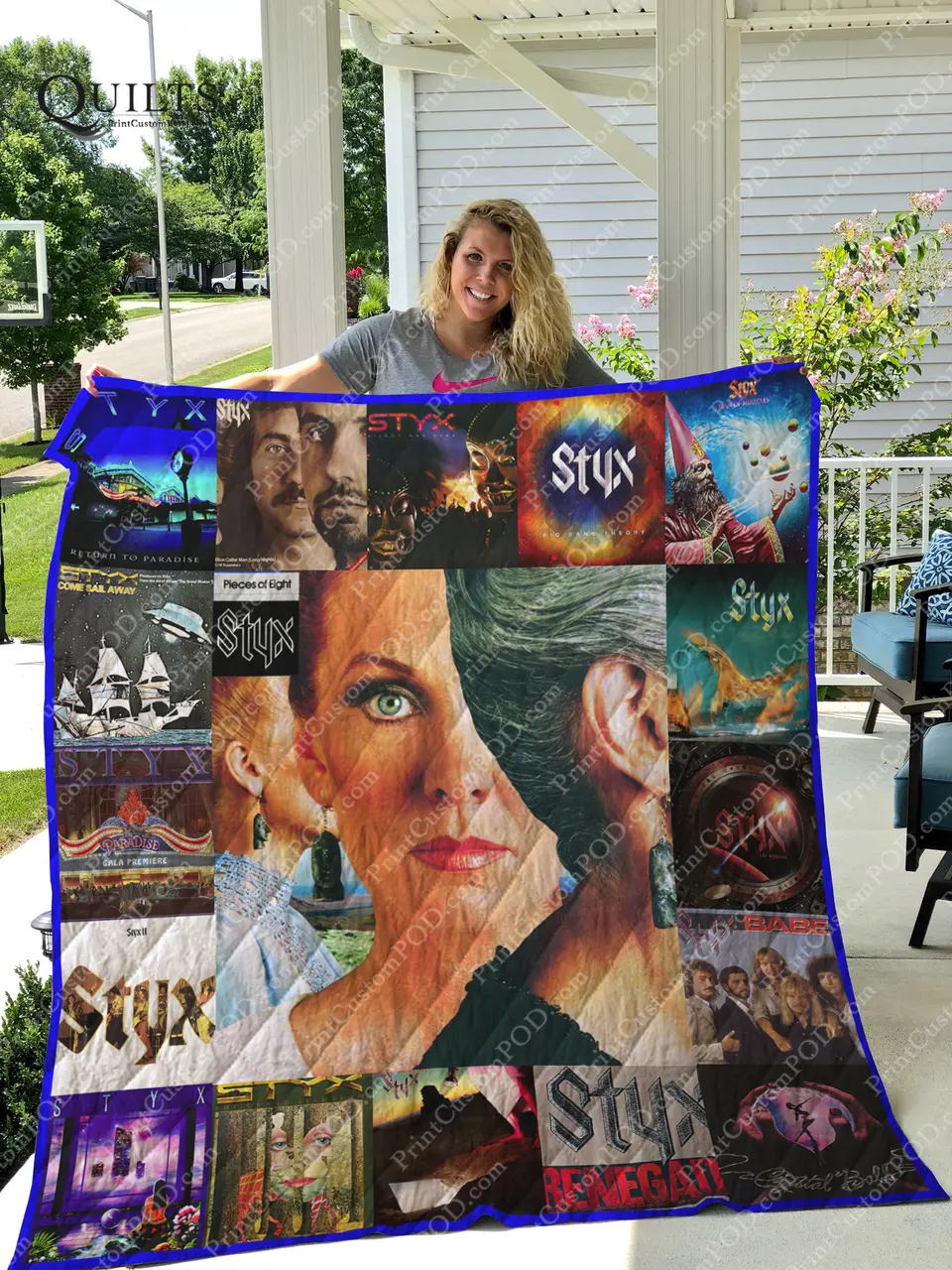 Styx Band Albums Quilt Blanket For Fans Ver 17 and Home Decor