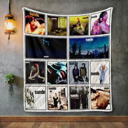 Suede Album Covers Quilt Blanket and Home Decor