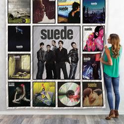 Suede Albums Quilt Blanket and Home Decor