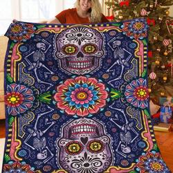 Sugar Skull JFJ13186 3D Customized Quilt 2707 and Home Decor
