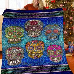 Sugar Skull JFJ13190 3D Customized Quilt 2707 and Home Decor