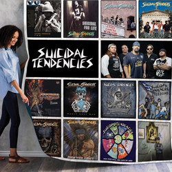 Suicidal Tendencies Albums Quilt Blanket Ver14 and Home Decor