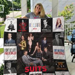 Suits Quilt Blanket For Fans Ver 17 and Home Decor