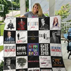Suits Quilt Blanket For Fans Ver 25 and Home Decor