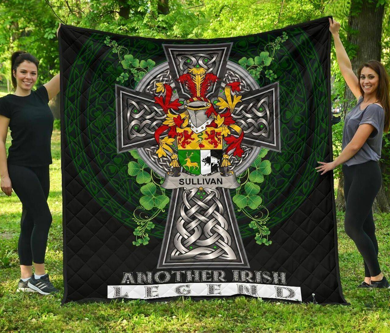 Sullivan Or OSullivan Ireland Irish Legend JFJ13208 3D Customized Quilt 2707 and Home Decor