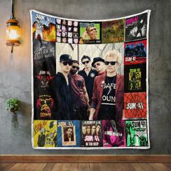 Sum 41 Album Covers Quilt Blanket and Home Decor