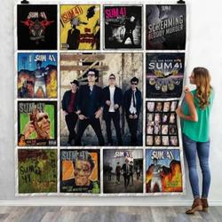 Sum 41 Albums Quilt Blanket 02 and Home Decor