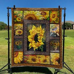 Sunflower Td2809850 Quilt Blanket and Home Decor