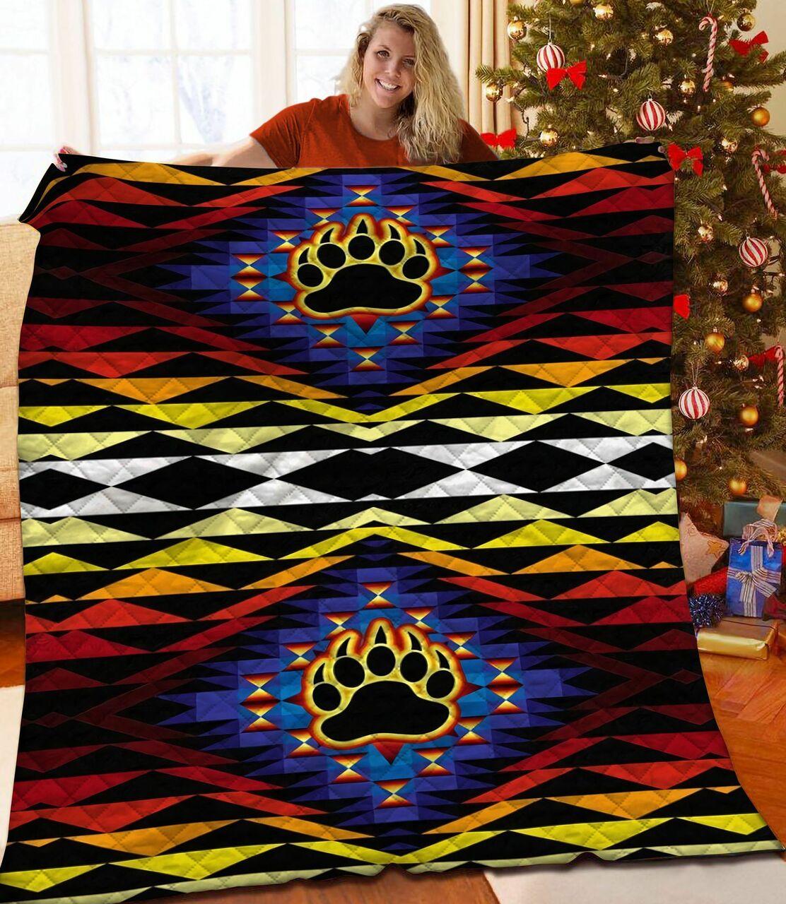 Sunset Bearpaw JFJ13326 3D Customized Quilt 2707 and Home Decor