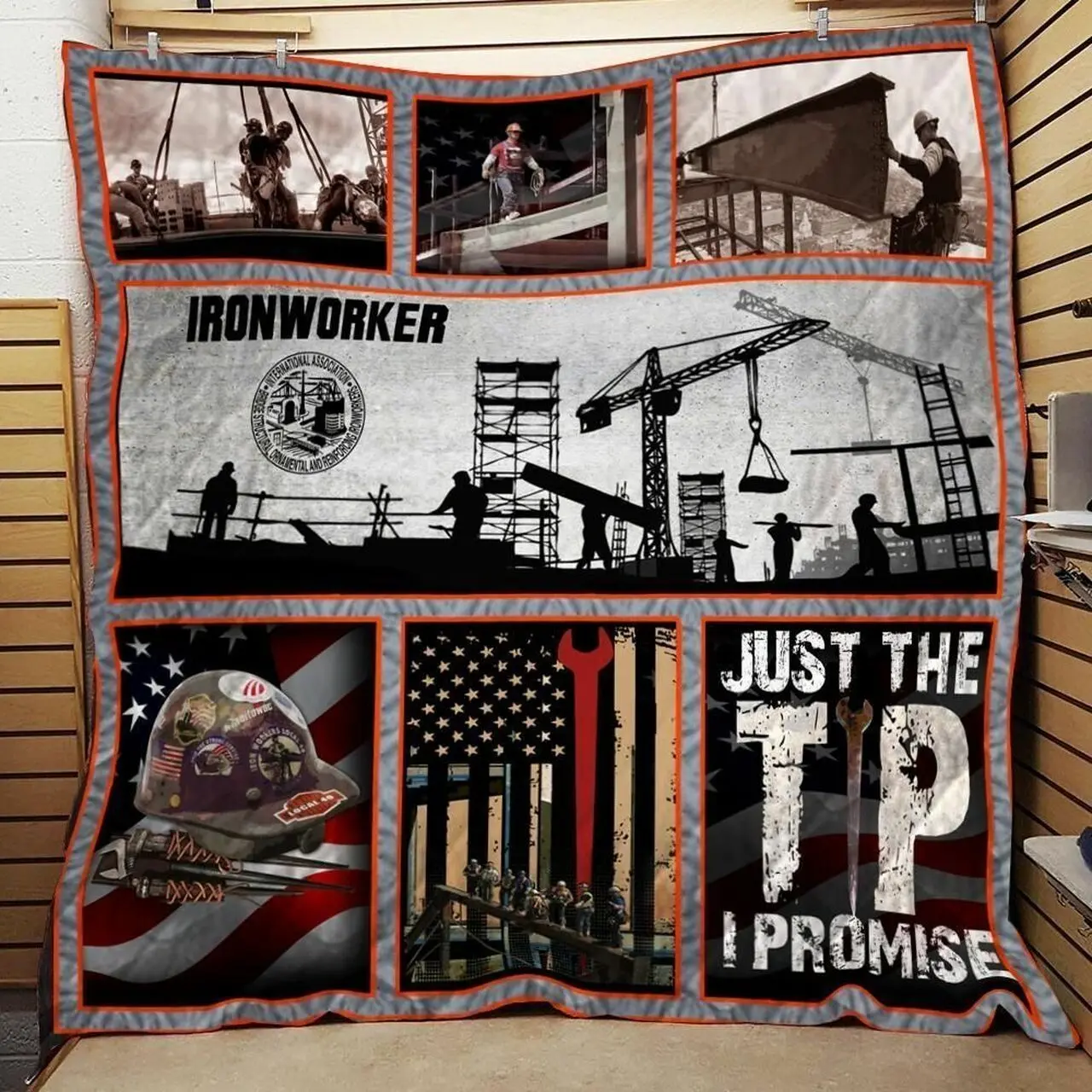 Super Ironworker Aww BHJI87 3D Customized Quilt and Home Decor