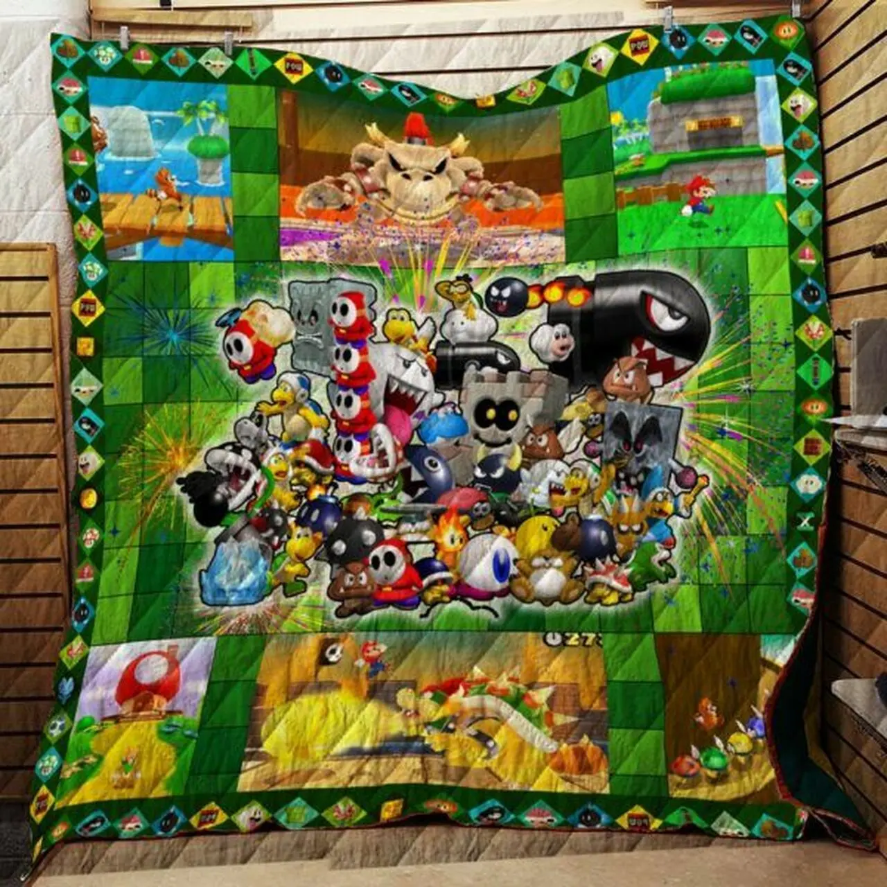Super Mario Land R189 3D Personalized Customized Quilt Blanket 35 and Home Decor