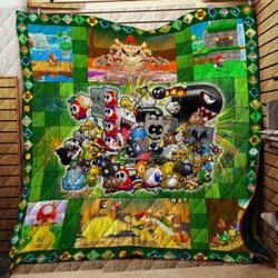 Super Mario Land R189 3D Personalized Customized Quilt Blanket 35 and Home Decor