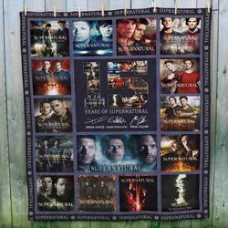 Supernatural Blanket Th0807 Quilt and Home Decor