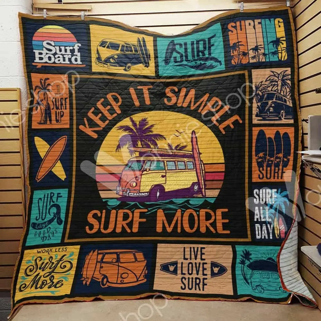 Surfing Quilt Kgx and Home Decor