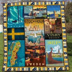 Sweden Li060710A Quilt Blanket and Home Decor