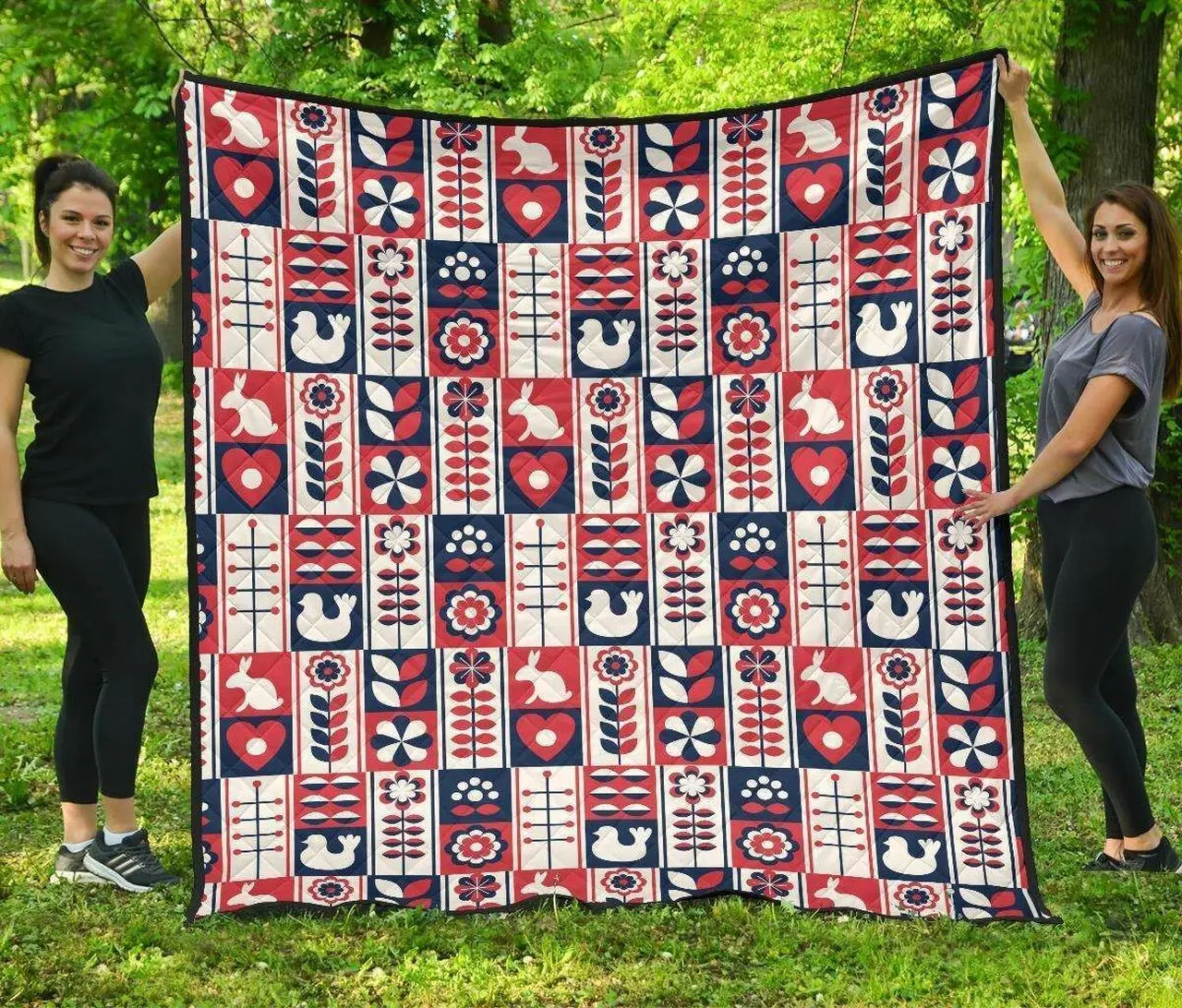 Swedish Cl12100648Mdq Quilt Blanket and Home Decor
