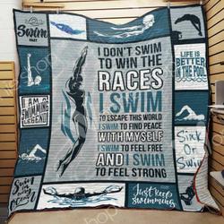 Swimming Quilt Blanket Dhc03021000Td and Home Decor