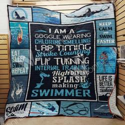 Swimming Quilt Blanket Dhc0302998Td and Home Decor