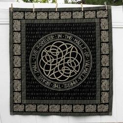 Symbol Viking Cl2100489Mdq Quilt Blanket and Home Decor