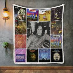Synergy Album Covers Quilt Blanket and Home Decor