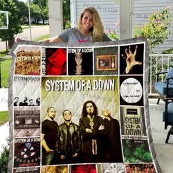 System Of A Down Albums Cover Poster Quilt 2 and Home Decor