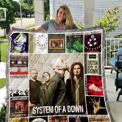 System Of A Down Albums Cover Poster Quilt and Home Decor
