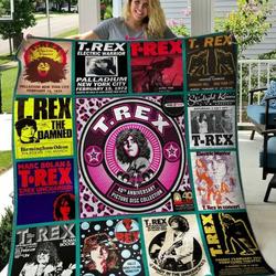 T Rex Quilt Blanket Hvt300536  Quilt and Home Decor