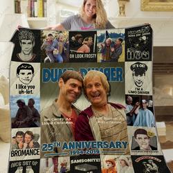 Ta - Dumb And Dumber Quilt Blanket Ver 2 and Home Decor