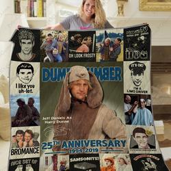 Ta - Dumb And Dumber Quilt Blanket Ver 3 and Home Decor