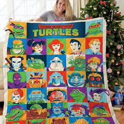 Ta - Ninja Turtles Quilt Blanket Ver 1 and Home Decor