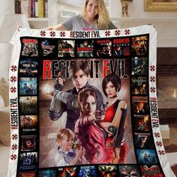 Ta The Resident Evil Quilt Blanket Ver 1 and Home Decor