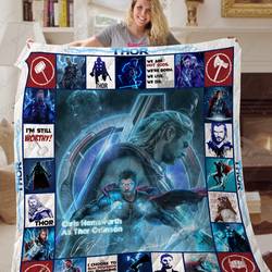 Ta - Thor Odinson Quilt Blanket and Home Decor
