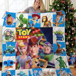 Ta - Toy Story Characters Quilt Blanket and Home Decor