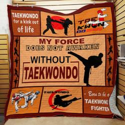Taekwondo JFJ13434 3D Customized Quilt 2707 and Home Decor