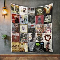 Talib Kweli Album Covers Quilt Blanket and Home Decor