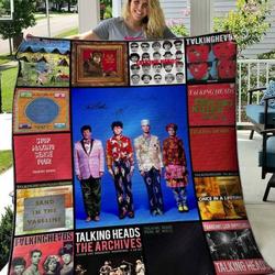 Talking Heads Quilt Blanket M220519  Quilt and Home Decor