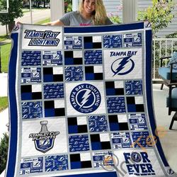 Tampa Bay Lightning Ver1 Blanket TH2906 Quilt and Home Decor