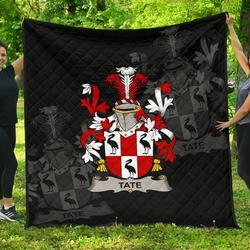 Tate Ireland Irish Family Crest JFJ13471 3D Customized Quilt 2707 and Home Decor