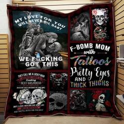 Tattoos Skull LTVB0494 3D Customized Quilt and Home Decor