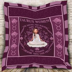 Taurus Horoscope Blanket Th0607 Quilt and Home Decor