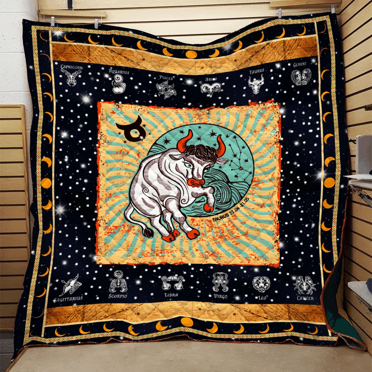 Taurus Quilt Blanket Dhc0910558Vt and Home Decor