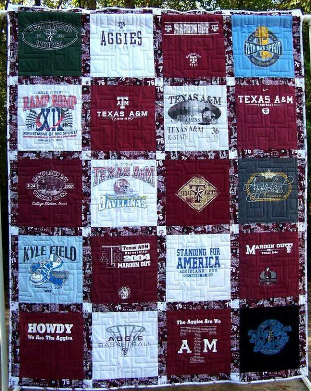 Taxes A M University Quilt Blanket Lu88 Quilt and Home Decor