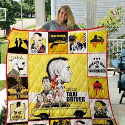 Taxi Driver Quilt Blanket 01832 and Home Decor